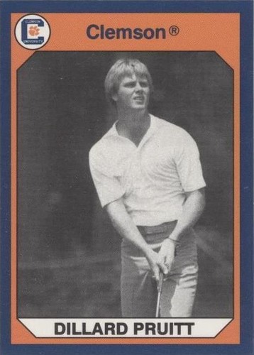 1990 Collegiate Collection Clemson Tigers Golf Trading Cards