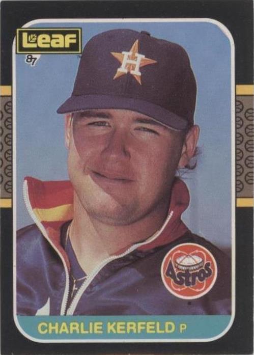 1987 Leaf Canadian - Charlie Kerfeld #195