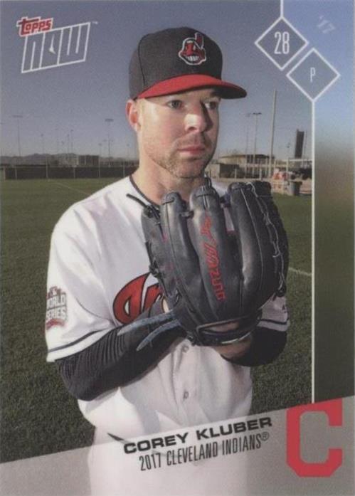 2017 Topps Now Road to Opening Day - Corey Kluber #OD-91
