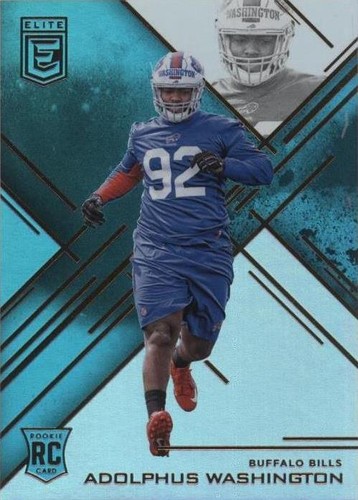 2016 Donruss Elite Adolphus Washington #136