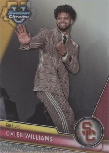 2023 Bowman University Chrome Caleb Williams #113