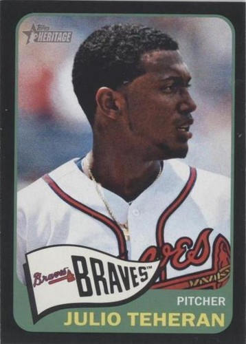 2014 Topps Heritage - Julio Teheran #THC-275
