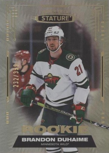 2021-22 Upper Deck Stature - Brandon Duhaime #167