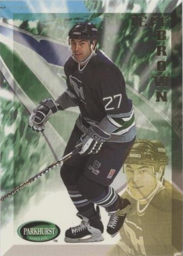 1995-96 Parkhurst International - Jeff Brown #365