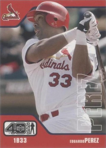 2002 Upper Deck 40 Man - Eduardo Perez #604