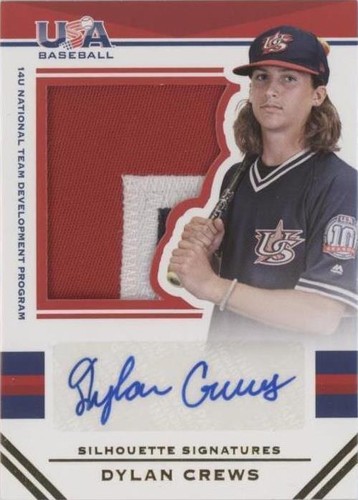 2017 Panini USA Baseball Stars & Stripes - Dylan Crews #165