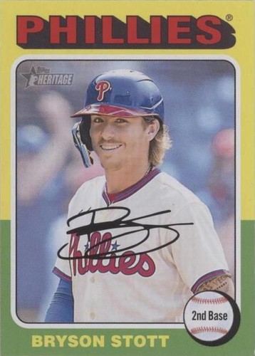 2024 Topps Heritage - Bryson Stott #419