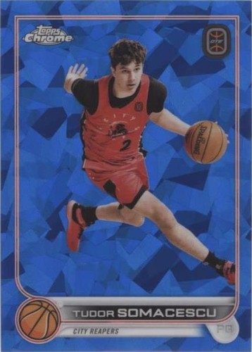 2022-23 Topps Chrome OTE Overtime Elite Sapphire Edition - Tudor Somacescu #98