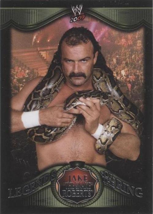 2009 Topps WWE - Jake "The Snake" Roberts #8