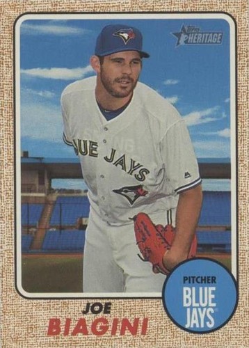 2017 Topps Heritage High Number - Joe Biagini #585