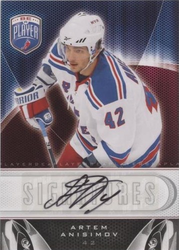 2009-10 Upper Deck Be a Player - Artem Anisimov #S-AN