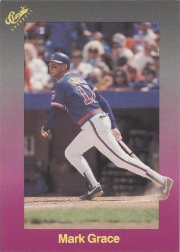 1989 Classic Update Purple Travel Edition - Mark Grace #155