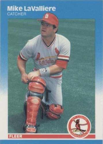 1987 Fleer - Mike LaValliere #302