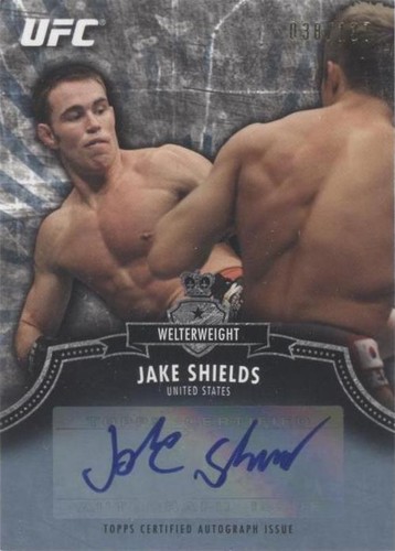2012 Topps UFC Bloodlines - Jake Shields #A-JS