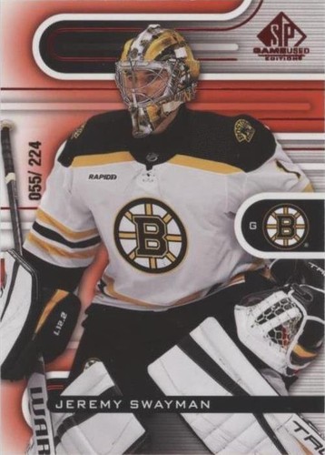 2022-23 Upper Deck SP Game Used - Jeremy Swayman #82