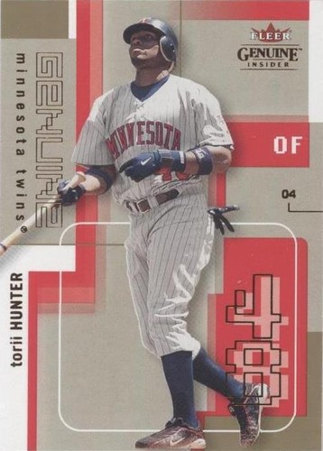 2004 Fleer Genuine Insider - Torii Hunter #88