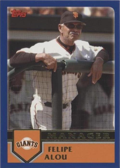 Topps Traded & Rookies 2003 - Felipe Alou #T117