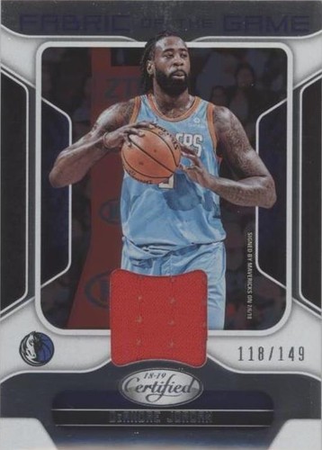 2018-19 Panini Certified - DeAndre Jordan #FB-DJD