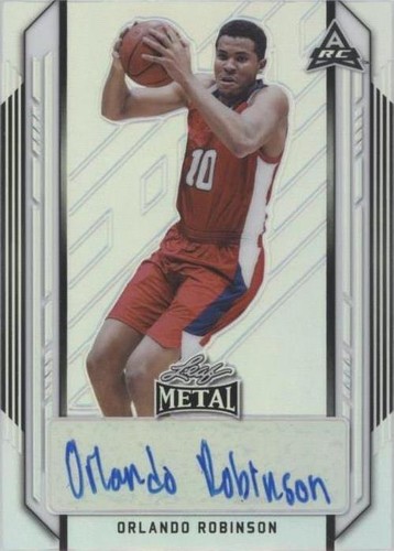 2021-22 Leaf Metal - Orlando Robinson #BA-OR1