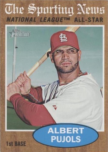 2011 Topps Heritage - Albert Pujols #390