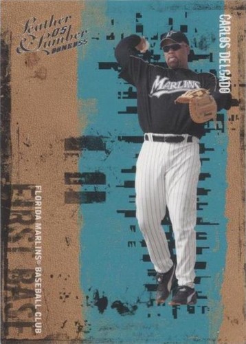 2005 Donruss Leather & Lumber - Carlos Delgado #24