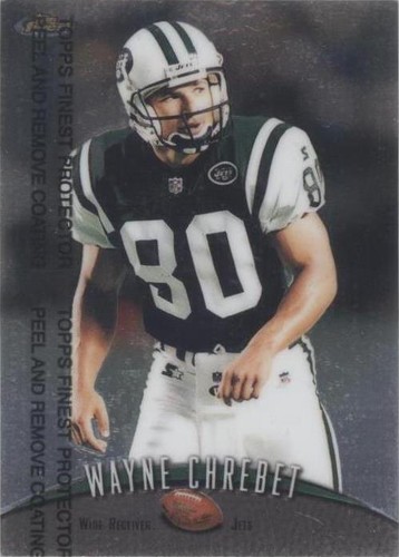1998 Topps Finest Wayne Chrebet #204