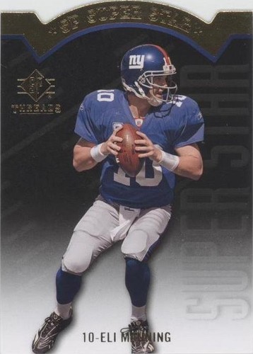 2009 SP Threads Eli Manning #AP10