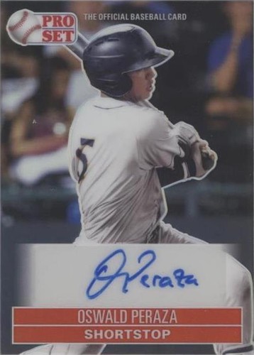 2021 Leaf Pro Set Metal - Oswald Peraza #PS1-OP1