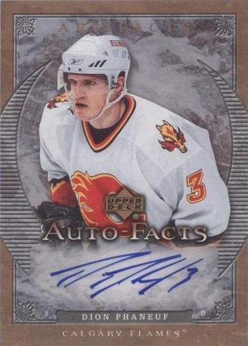 2007-08 Upper Deck Artifacts - Dion Phaneuf #AF-DP