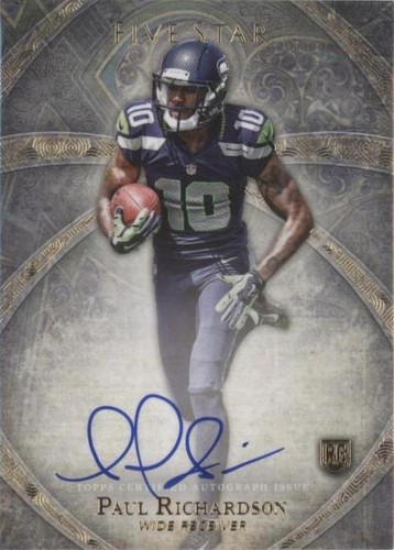 2014 Topps Five Star Paul Richardson #FSA-PR