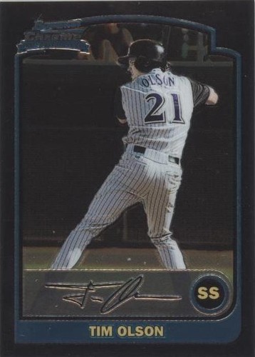 2003 Bowman Chrome - Tim Olson #274