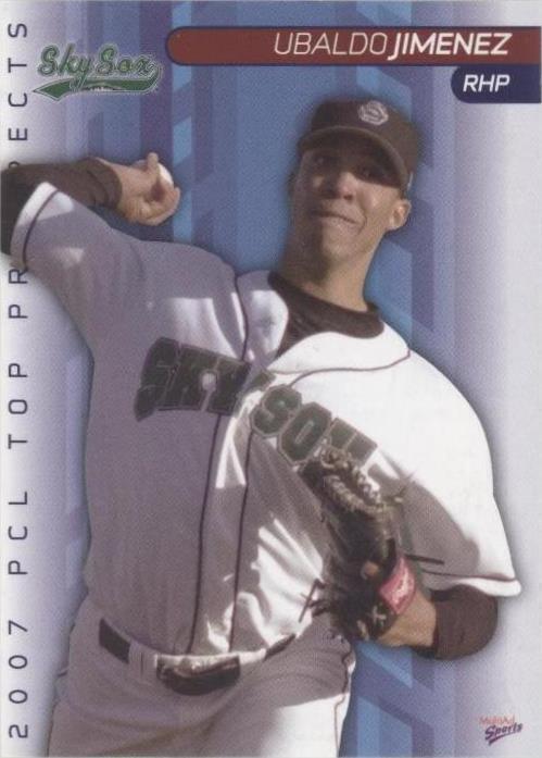 MultiAd Sports Pacific Coast League Top Prospects 2007 - Ubaldo Jiménez #4