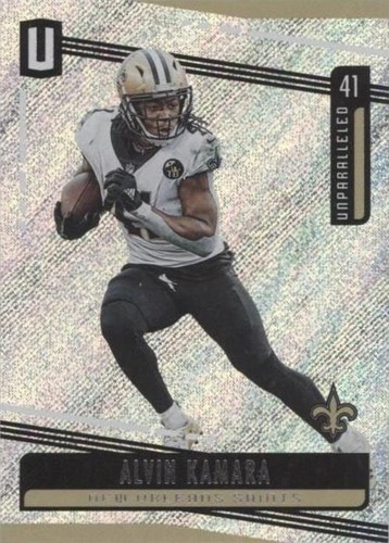 2019 Panini Unparalleled Alvin Kamara #128