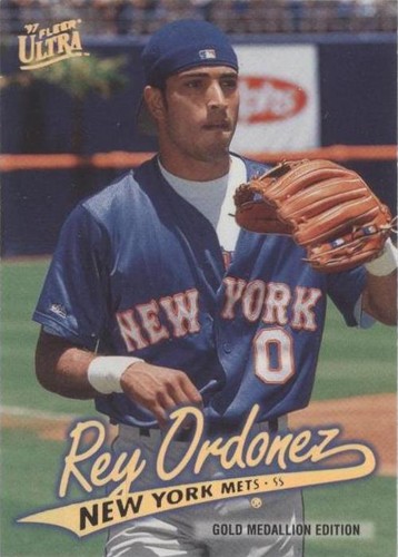 メジャーリーグ　カード　REY ORDONEZ Rey Ordonez Signed 1995 Upper Deck Minors Baseball Card