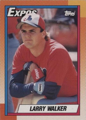 1990 O-Pee-Chee - Larry Walker #757