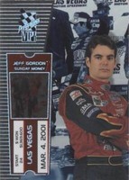2001 Press Pass VIP - Jeff Gordon #X21