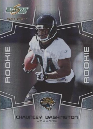 2008 Score Select Chauncey Washington #423
