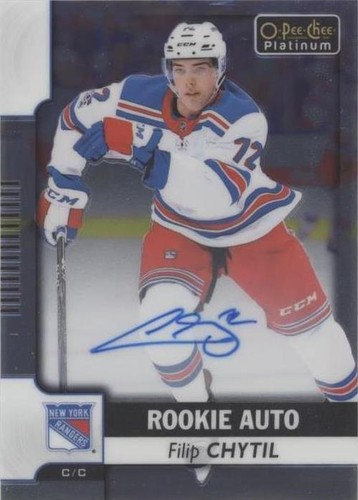 2017-18 O-Pee-Chee Platinum - Filip Chytil #R-FC