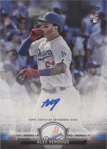 2018 Topps - Alex Verdugo #SA-AV