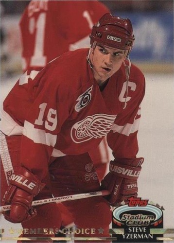 1992-93 Topps Stadium Club - Steve Yzerman #254