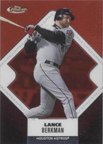 2006 Topps Finest - Lance Berkman #43