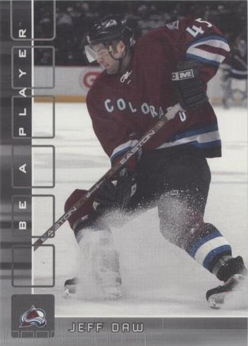 2001-02 In the Game Be A Player Memorabilia - Jeff DAW #427