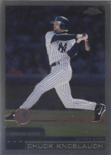 2000 Topps Chrome - Chuck Knoblauch #345