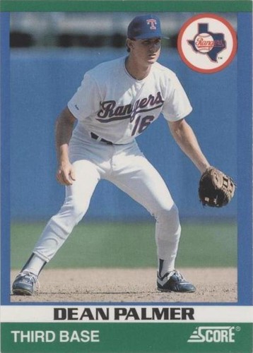 1991 Score 100 Hottest Rookies - Dean Palmer #28