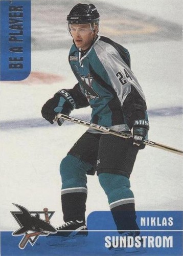 1999-00 In the Game Be A Player Memorabilia - Niklas Sundstrom #112