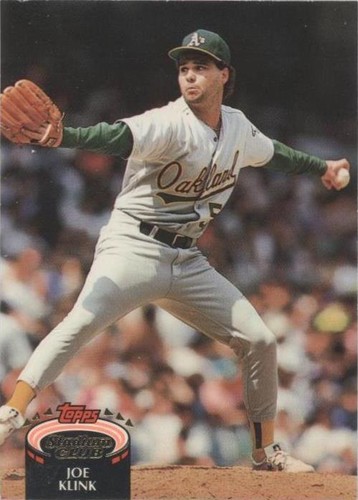 1992 Topps Stadium Club - Joe Klink #326
