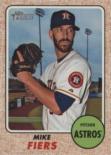 2017 Topps Heritage - Mike Fiers #487