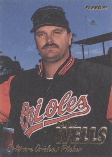 David Wells 1996 Fleer Card #357 Cincinnati Reds | eBay
