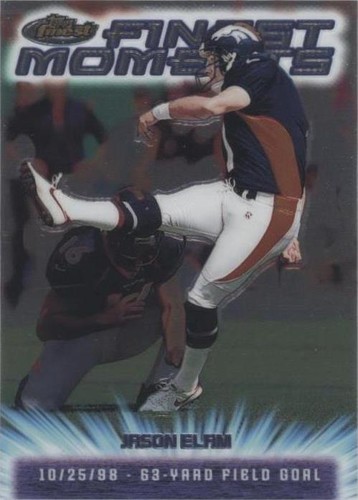 2000 Topps Finest Jason Elam #FM18