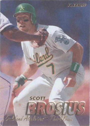 1997 Fleer - Scott Brosius #186